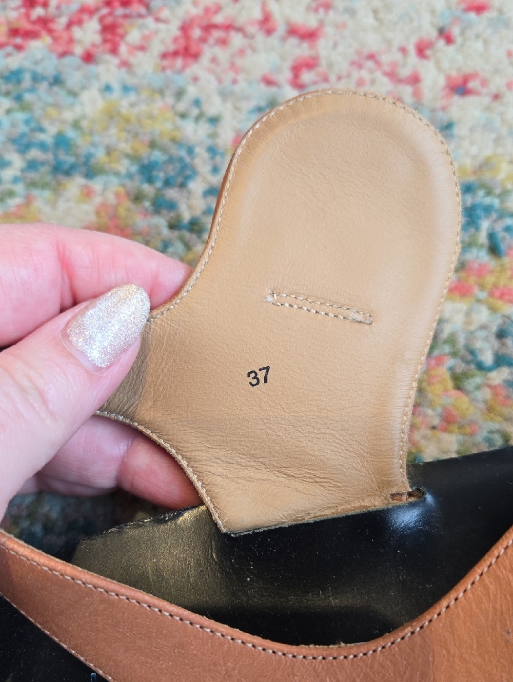 Tan Leather Buckle Sandals for Women - Picture 2 of 5
